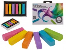Hair coloring chalk - 6 colors